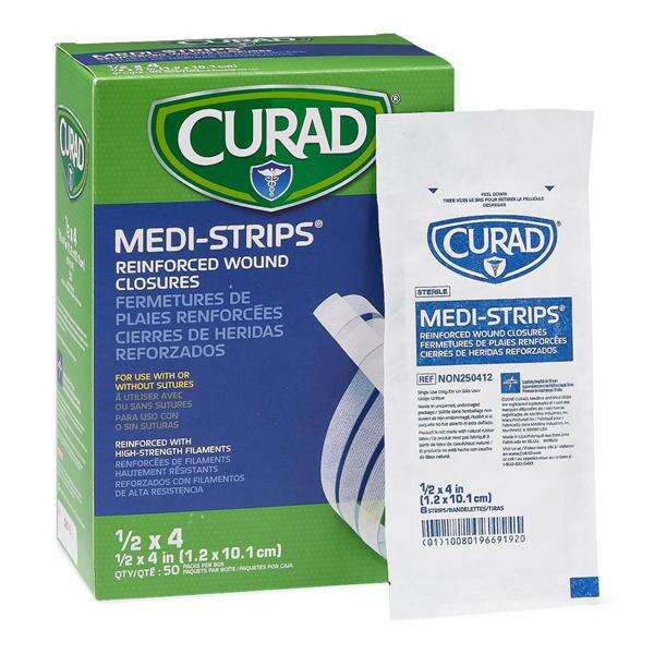 Bandage Strips Fabric Medi-Strip .5x4